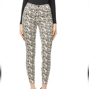 Good American Snake Print High Waist Jeans Size 12/31